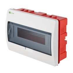 Rozdzielnica elektryczna podtynkowa biała 1x12 Elegant 2413-01