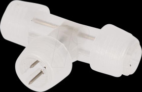 HQRL99006 T-connector for rope lights, white, 1 piece