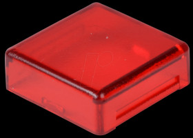 A0162B Cover for operator, square, red