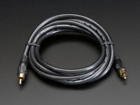 Adafruit RCA (Composite Video, Audio) Cable 6 feet