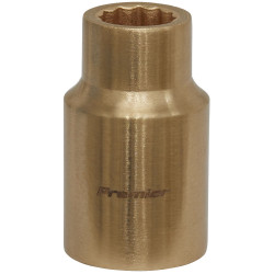 Sealey NS044 Socket 11mm 1/2&quot;Sq Drive - Non-Sparking WallDrive&#xAE;
