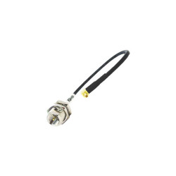 Siretta ASMK015Y174S11 MMCX Right Angle To FME Male Bulkhead 150mm RG174 Cable