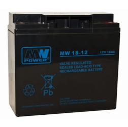 MW 18-12 akumulator żelowy AGM 12V / 18Ah