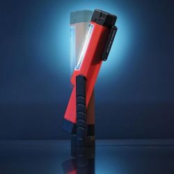 Latarka COB 2W - czerwona