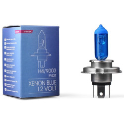 Żarówka H4 12V 60/55W M-TECH XenonBlue HB2, P43T, Sztuka