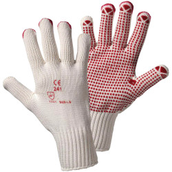Worky 1130 Puncto Polyamid-Knitted Glove - Size 9/10