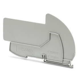 Rozdzielenie terminali Przegroda rozdzielająca sekcje VIP/U/RAIL 3L Phoenix Contact