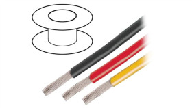 3079 Gr005 Przewód Na Rolce O Długości 30,5M Linka Cu, 600V Pvc Zielony 14 Awg