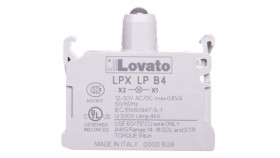 Oprawka Z Led Czerwona 12-30V Ac/Dc Lpxlpb4