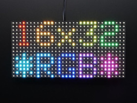 Adafruit Medium 16x32 RGB LED matrix panel - 6mm Pitch