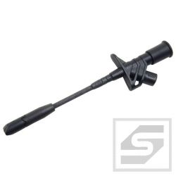 Chwytak pomiarowy 20.168.2;czarny 159mm;igiełkowy;g.ban.4mm;10A;1000V