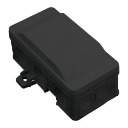 Puszka natynkowa 90x45 Klik, IP54, czarna,6410-10 BLACK
