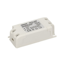 Zasilacz ZI LED 12V/0,5A ORNO 6W, Impulsowy plastik