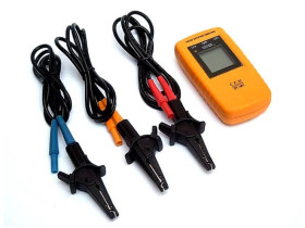 Detektor faz 40~690VAC 15–400Hz wskaźnik wirowania, kolejności faz DT-901 01801