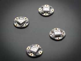 Adafruit Flora RGB Smart NeoPixel version 3 - Pack of 4