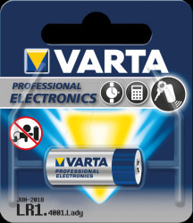 4001101401 VARTA battery, 1.5 V, 850 mAh, 11 x 30.2 mm