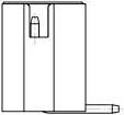 Pin header, 3 pole, pitch 2 mm, straight, natural, 1775470-3