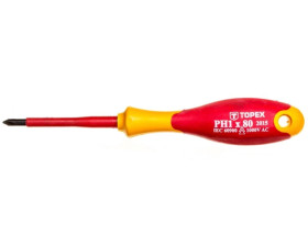 Wkrętak krzyżowy PH1 4.5 x 80 mm 1000V 39D476