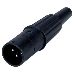 Cliff CP3004 XLR 3 Pole Cable Plug