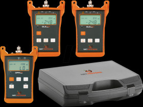 OLT100 QUAD Fiber attenuation measurement kit for single and multi-mode fibe