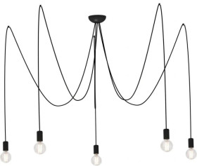 LAMPA WISZĄCA SPIDER BLACK V 6788 Nowodvorski