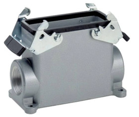 H-B 16 SGRH 29 ZW. BOX MOUNT BASE OBUDOWA GNIAZDA COKOŁOWA (jedno wejscie kablowe, dwie klamry, wersja wysoka) 70085400 /5szt./