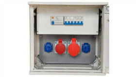 Rbog2lc Rozdzielnica Budowlana 32/5 16/5 2X230v Rozdzielnia Erbetka Złącze...