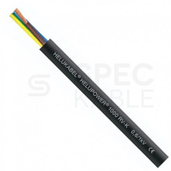 Kabel sterowniczy ziemny HELUPOWER 1000 RV-K 4x10mm2 czarny 0,6/1kV zasilający linka HELU (Helukabel)