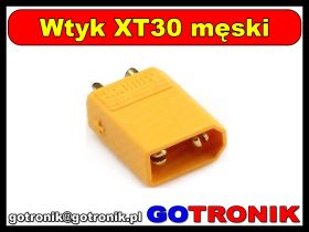 Wtyk XT30 męski