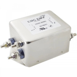 Jednofazowy filtr EMI Akyga EMC EMV EN2010-20-S 20A 120-250VAC 50/60Hz