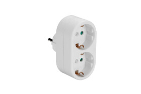 Velleman 2-way distribution plug - protective earth
