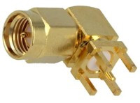 WSMA-DK Wtyk SMA do druku, kątowe