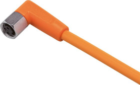 ifm Electronic EVT128 Kabel połączeniowy złącze żeńskie kątowe 10 m Ilość pinów: 3 1 szt.