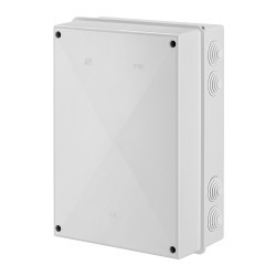 Puszka hermetyczna z dławicami n/t biała PK-9 IP55 0253-00
