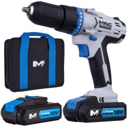 Wkrętarka akumulatorowa MacAllister 18V + 2 akumulatory 1,5Ah