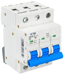 Wyłącznik nadprądowy 3P B 63A 6kA AC LC-Tec EBS9B-3B/63 LCTEC-EBS9B-3B/63