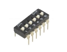 DIP-SWITCH 6-BIEGOWY IC