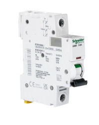 Wyłącznik nadprądowy MCB, Typ D, 1-biegunowy, 6A, 100 → 133V, 72V, na szynę DIN, Schneider Electric, iC60H