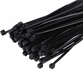 Opaska zaciskowa 4,5x300 mm czarna