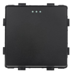 Moduł - Włącznik światła pojedynczy - czarny - Tawoia Glass