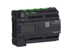 Modicon M172 Sterownik PLC HVAC 12 DI 12 AI 12 DO 6 AO Wyświetlacz Eth CAN RS485 USB miniA/B uSD TM172PDG42RI SCHNEIDER ELECTRIC