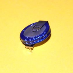 Kondensator elektrolityczny 1F 5,5V poziomy producent KAMCAP