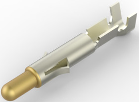 Pin contact, 0.2-0.8 mm², AWG 24-18, crimp connection, 350690-7