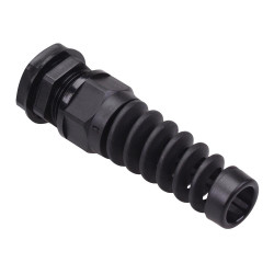 M20 Black Spiral Cable Gland IP68