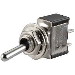 TruComponents 751476 Toggle switch Panel Mount On/Off/On SPDT Solder Terminals