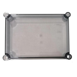 Pokrywa czołowa P- 1 przezroczysta z uszczelką 280x200mm