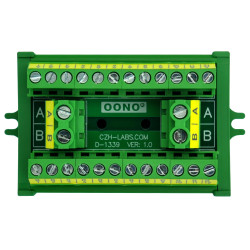 OONO Screw Mount 30A/300V 2x12 Position Terminal Block Distribution Module.