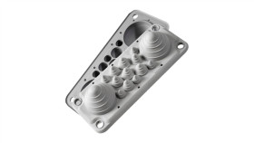 Przepust Wielootworowy Mba3f14l11 Szary Z Kompletem Pinów