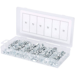 KS Tools 970.0470 Wing Nuts Assortment, M4-M10, 150 Pcs