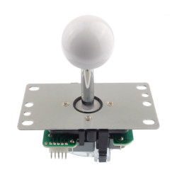Classic Arcade Joystick - drążek sterujący 4/8 pozycji (biały)